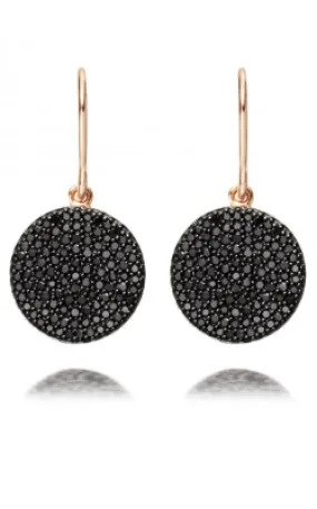 Icon Black Diamond Earrings