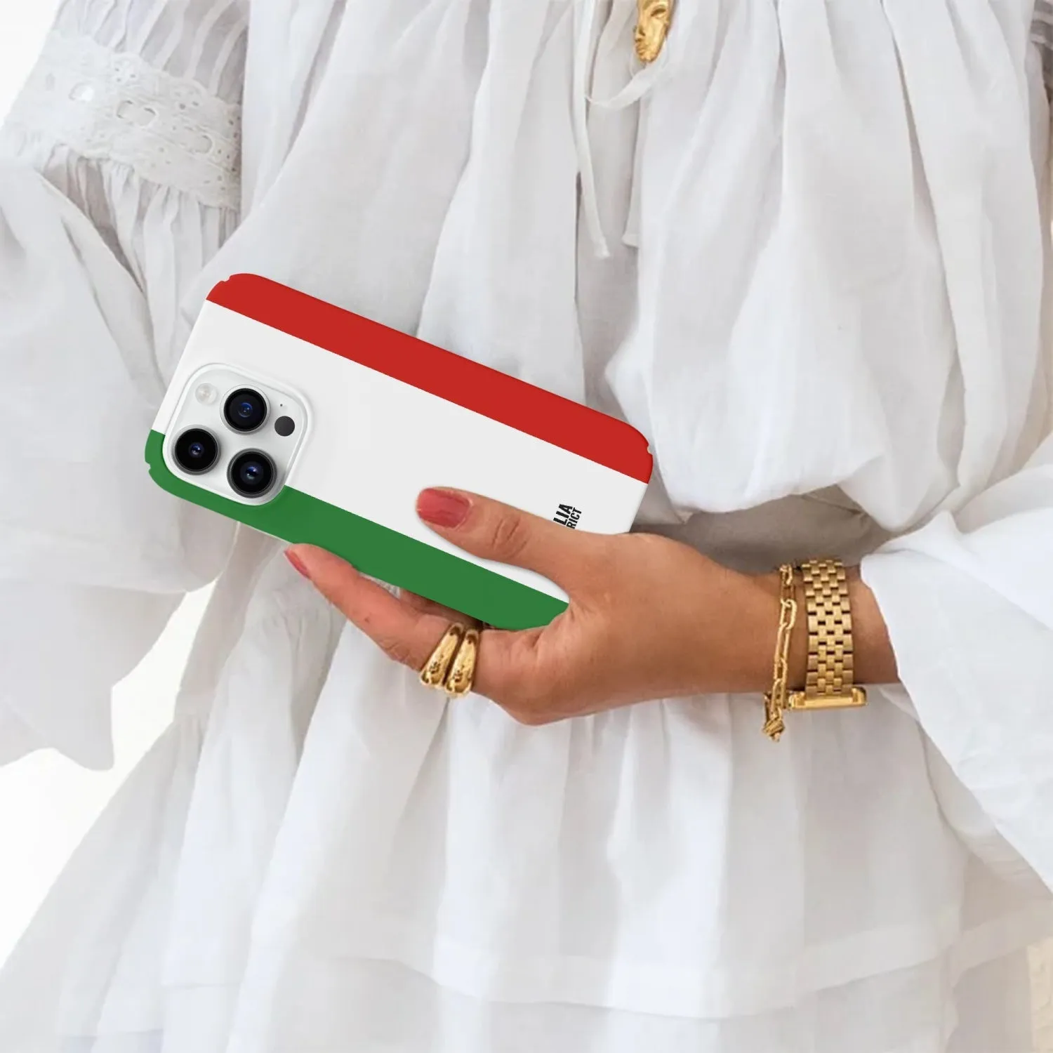 Italian Flag Phone Case iPhone 14 Pro