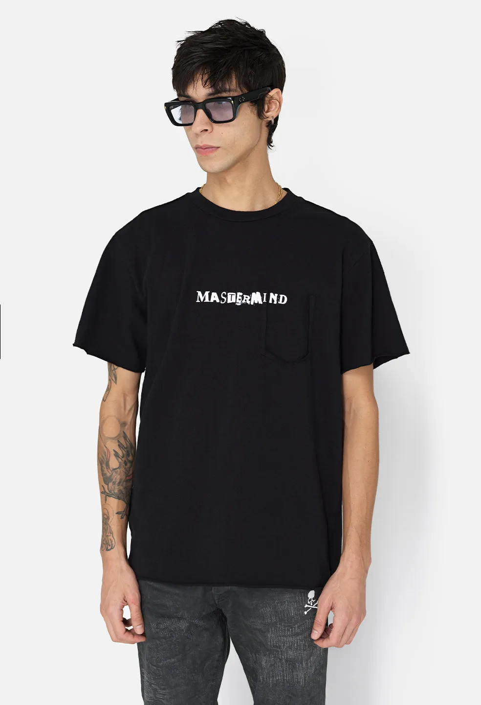 JE X Mastermind Pocket Tee / Black