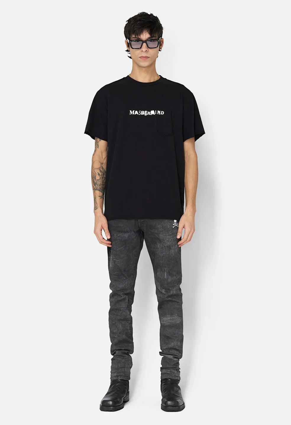 JE X Mastermind Pocket Tee / Black