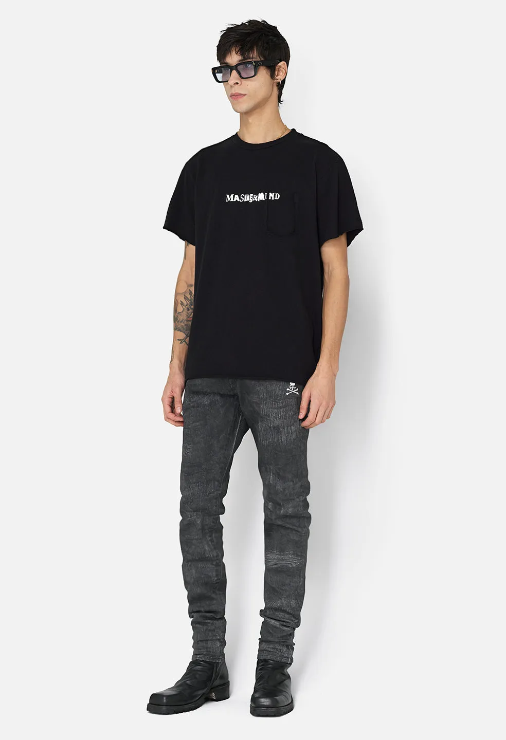 JE X Mastermind Pocket Tee / Black