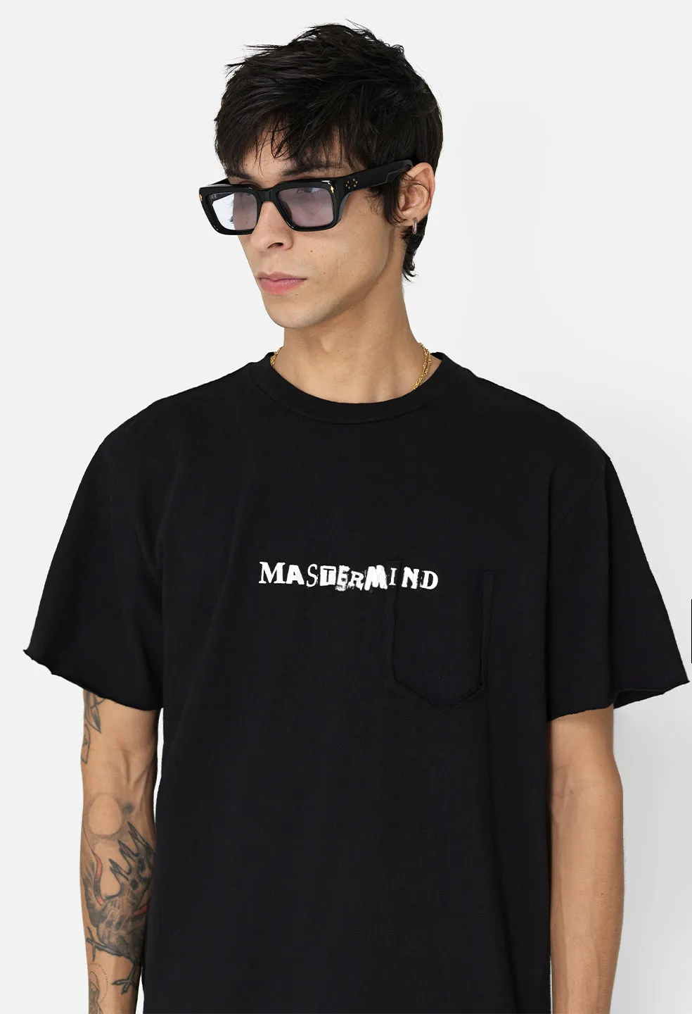 JE X Mastermind Pocket Tee / Black