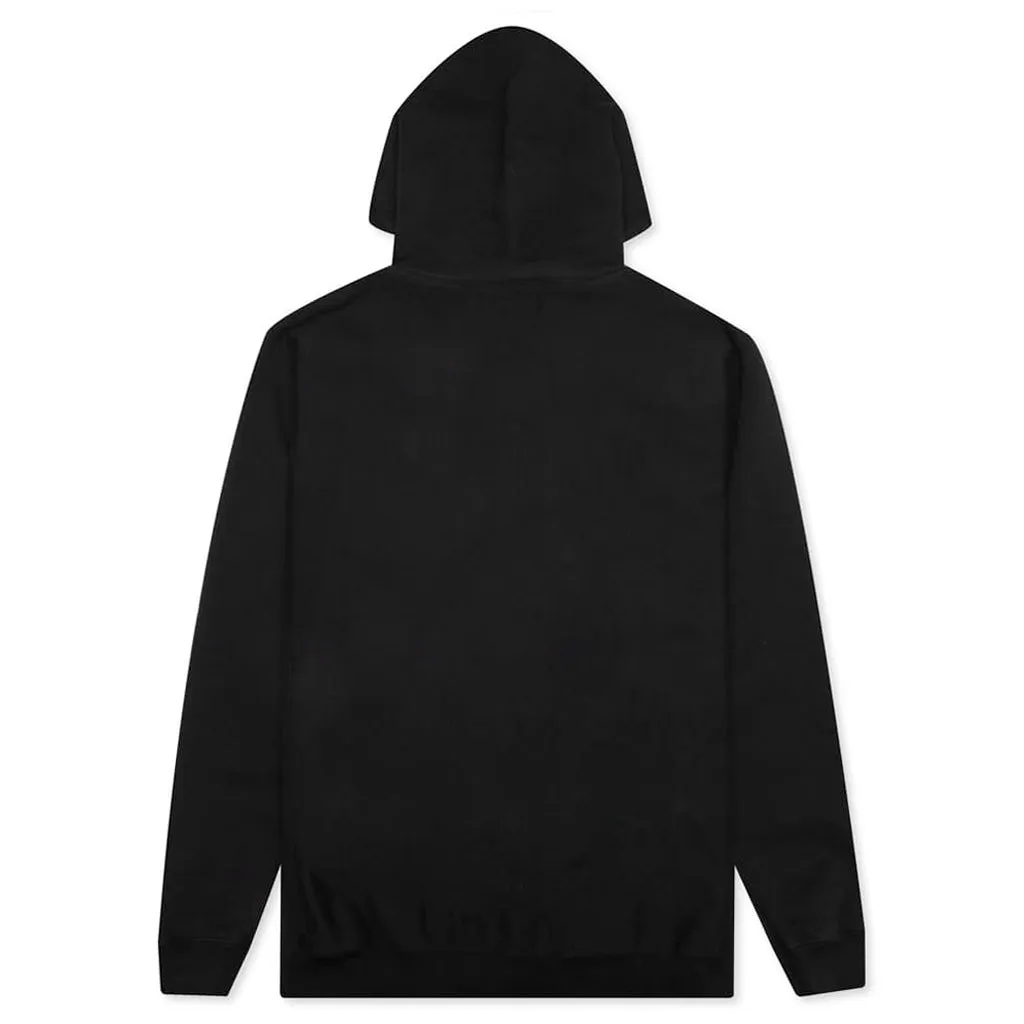 JERSEY / C-HOODED L/S - Black