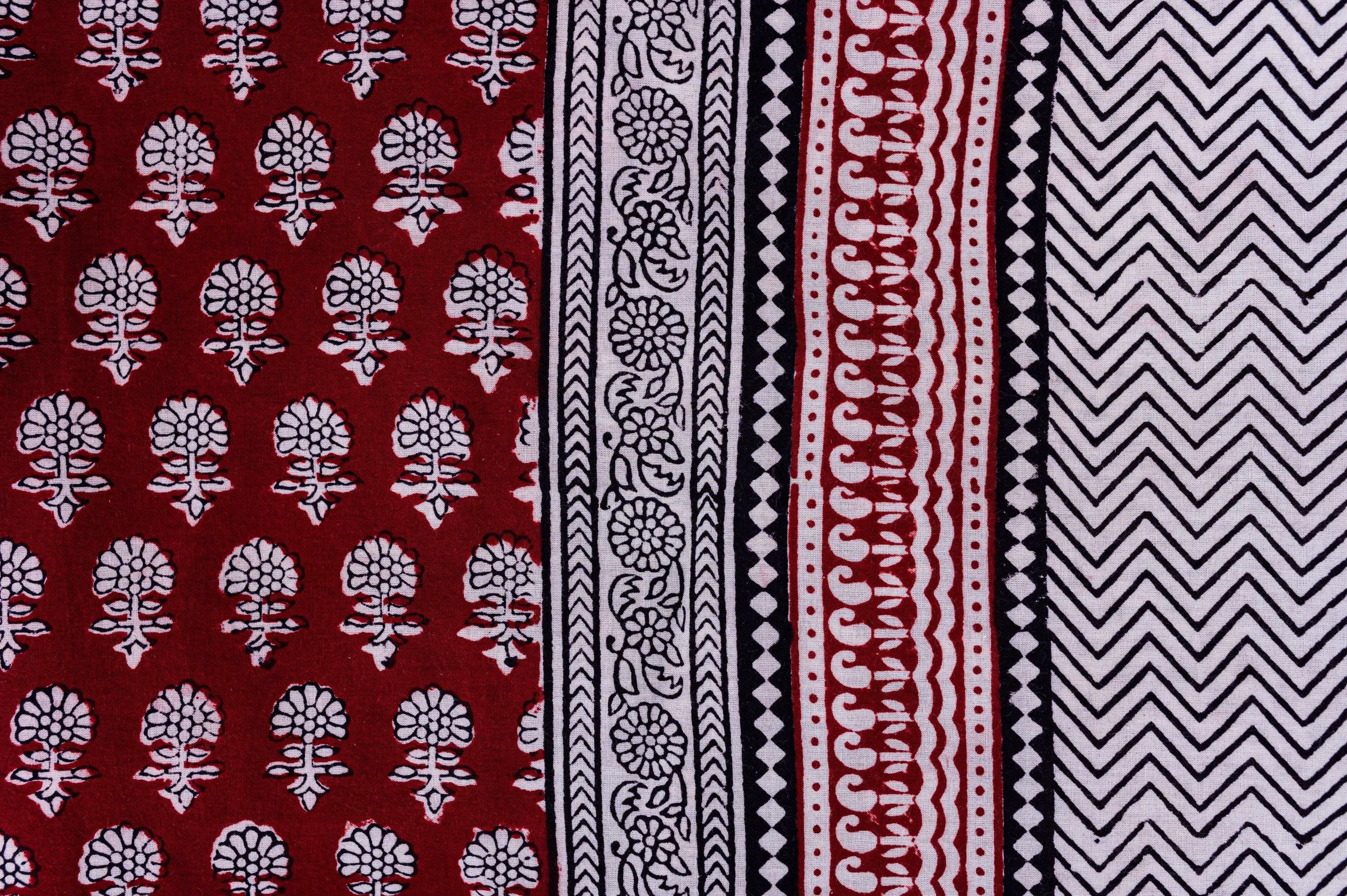 Kaisori Nandana - Maithir Bagh handblockprinted cotton saree