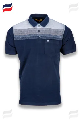 Kevin Ninan Striped Polo