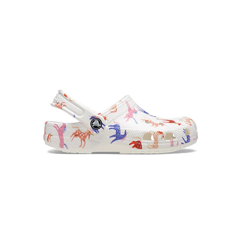 Kid's Toddler Classic Print Clog Unicorn