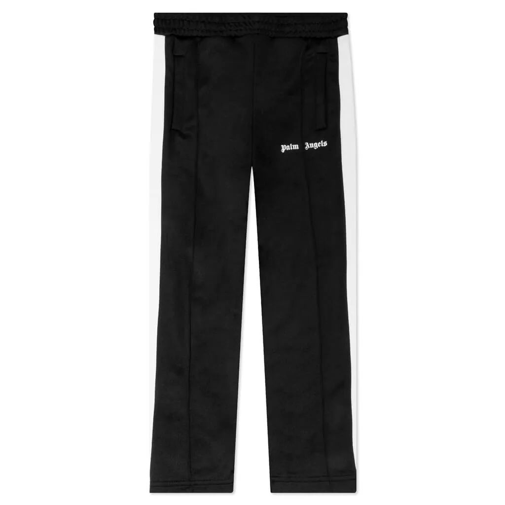 Kids Track Pant - Black/White