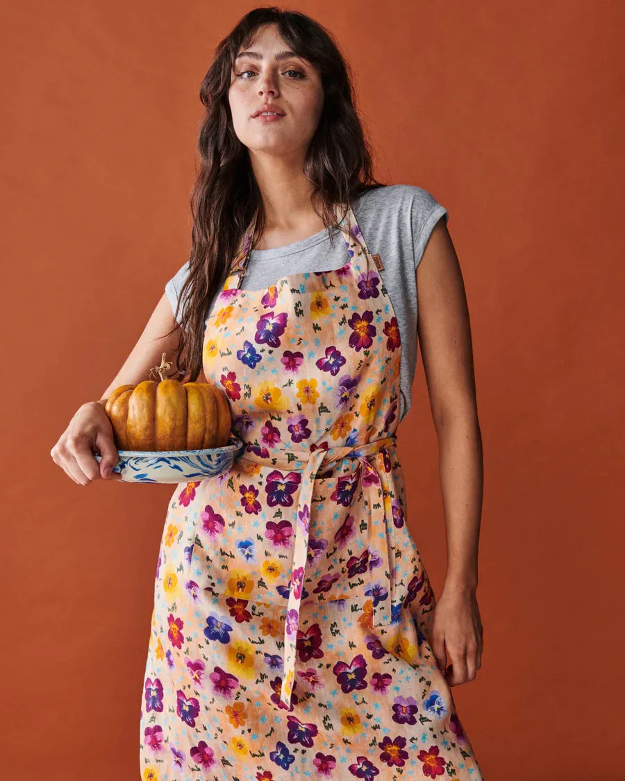 Kip & Co HOME| Pansy Linen Apron