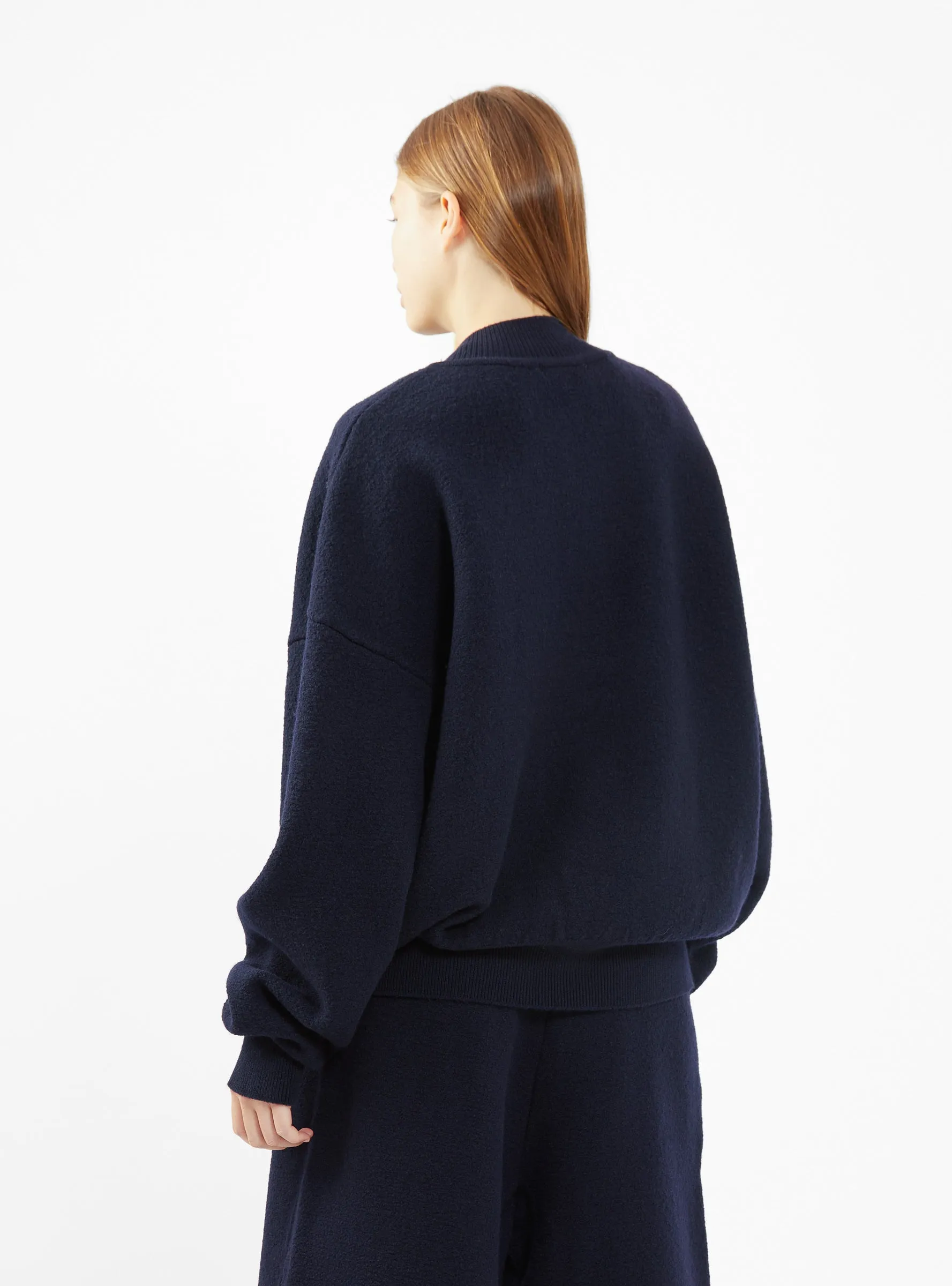 Kusa Wool Jacket Dark Navy