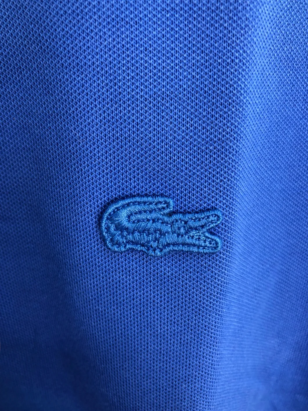 Lacoste Blue Regular Fit Polo Shirt UK L