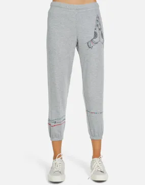 Lauren Moshi Alana Prayer Hands Sweatpants