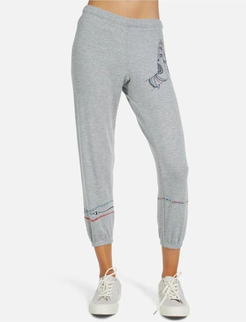 Lauren Moshi Alana Prayer Hands Sweatpants