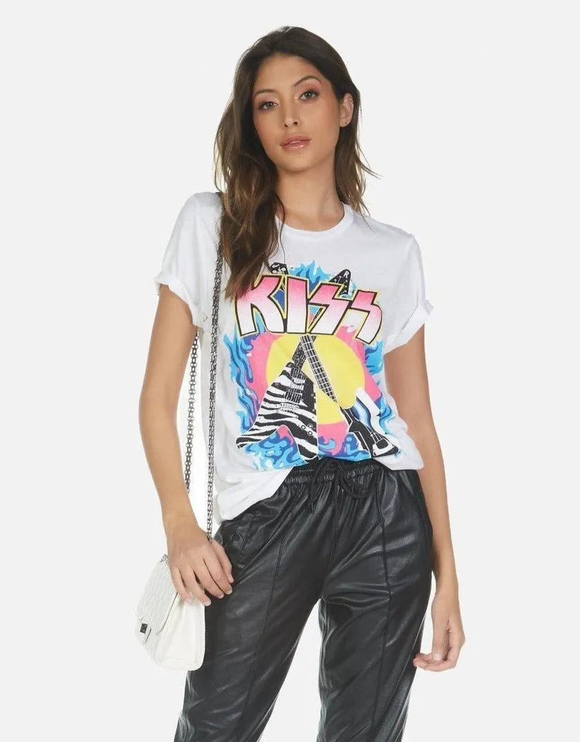 Lauren Moshi Wolf KISS Animalize T-Shirt