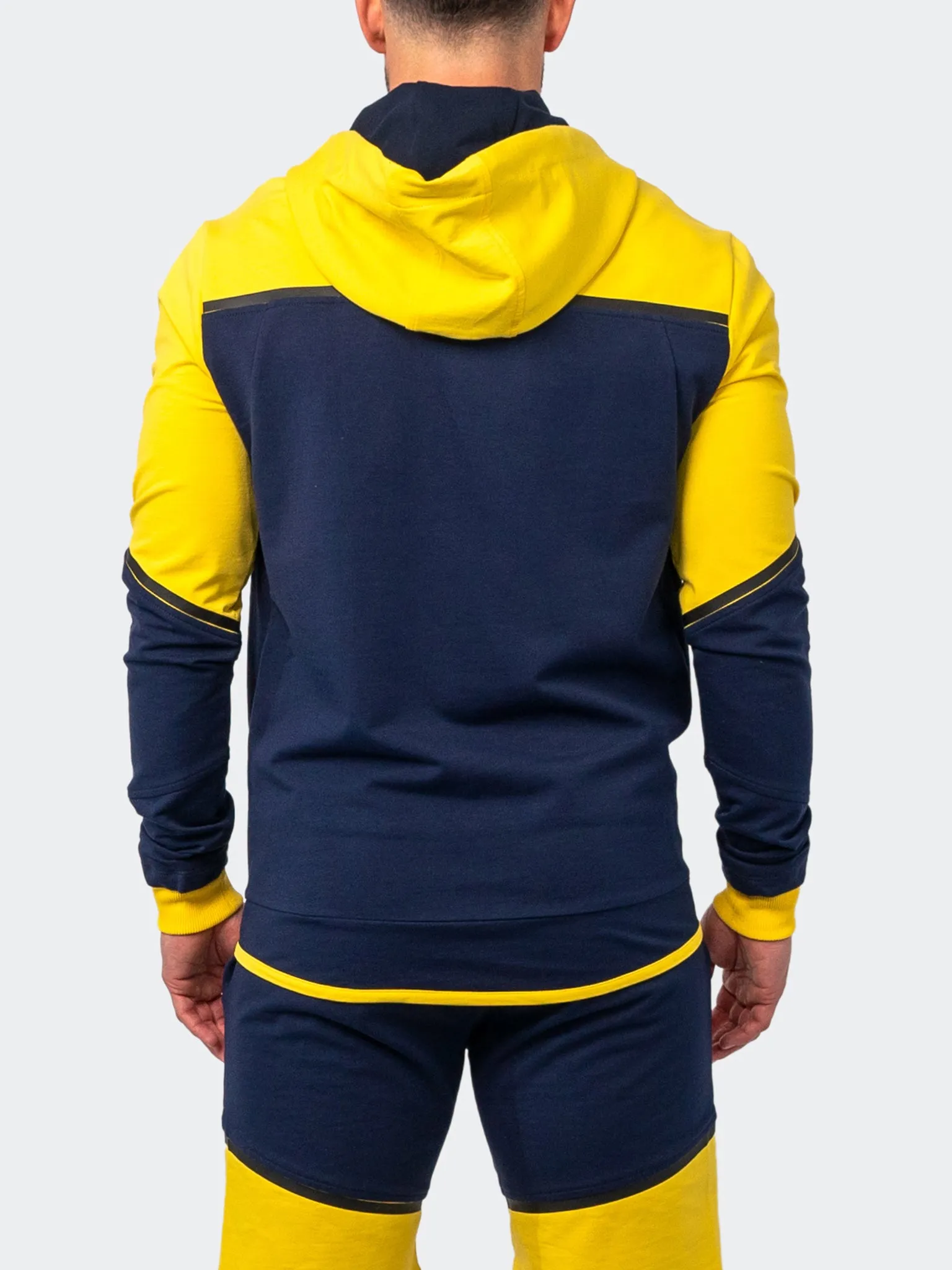 Maceoo Athleisure | Hoodie Exploration Blue