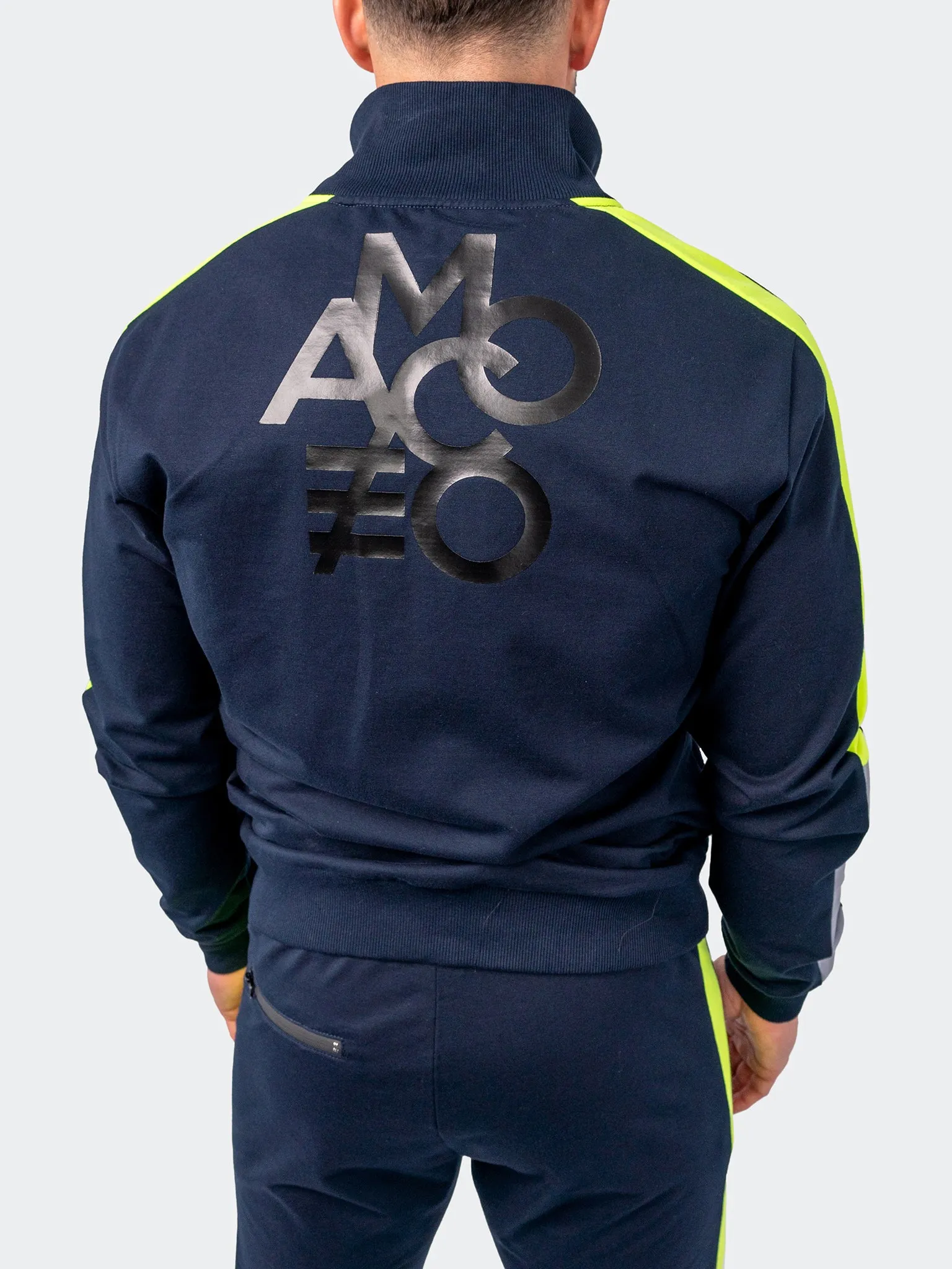 Maceoo Athleisure | Zipper Level Blue