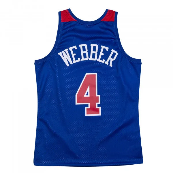 M&N NBA Swingman Jersey Washington Bullets Home 1996-97 Chris Webber