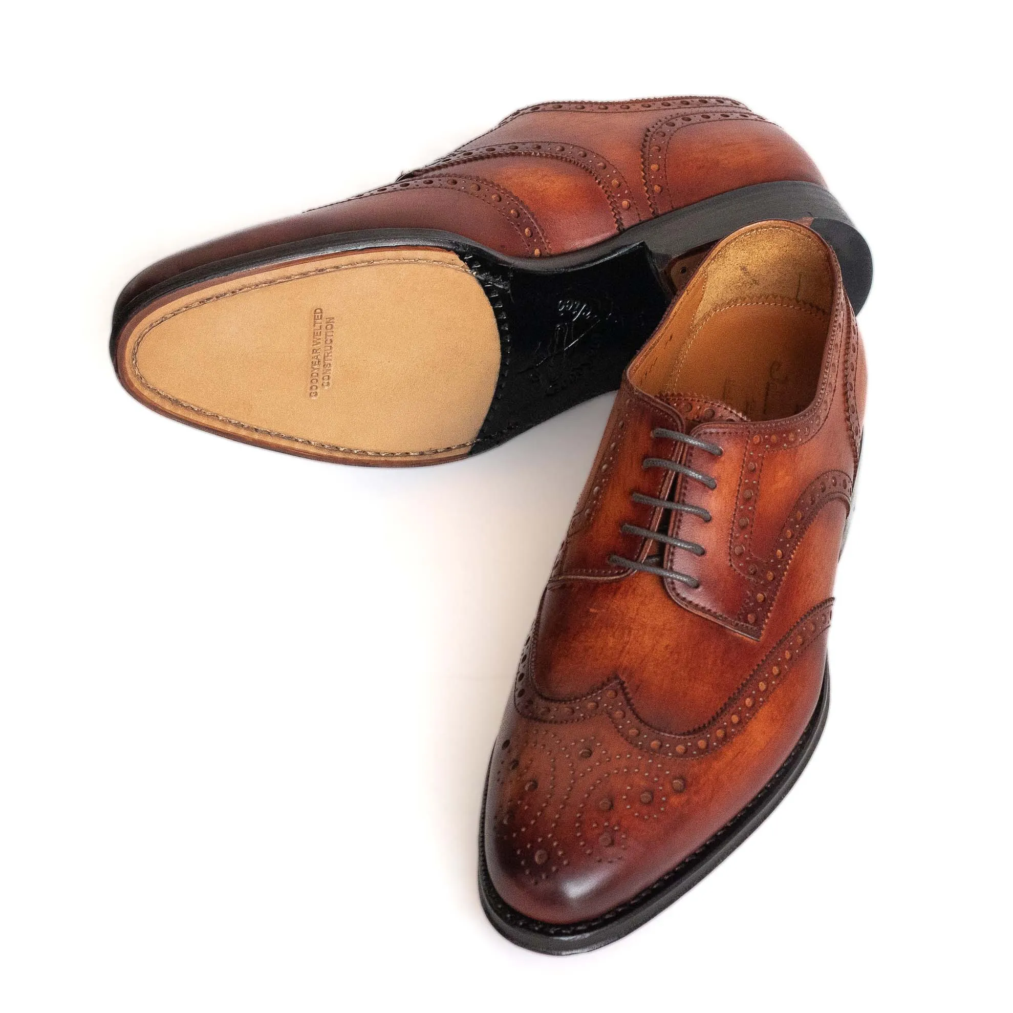 Men's Full Brogue Derby 98755