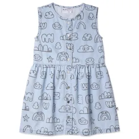 Minti | Drawings Denim Dress