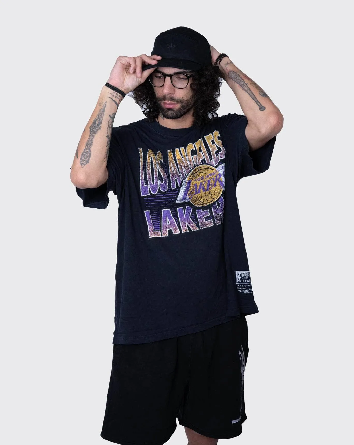 Mitchell & Ness Incline Lakers Stack Tee