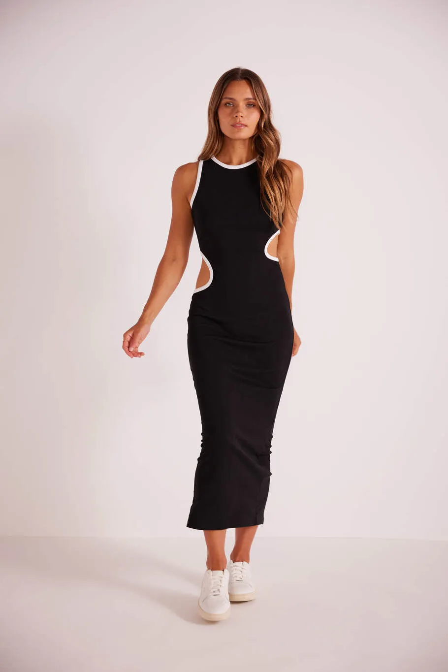 MKP Astrid Cutout Midi Dress