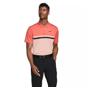 Nike Golf Dri-Fit Victory Colour Block Shirt - Orange