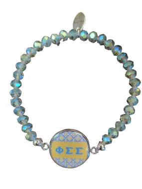 Officially Licensed Phi Sigma Sigma Crystal Bracelet: A Beautiful and Meaningful Gift for Sorority Girls