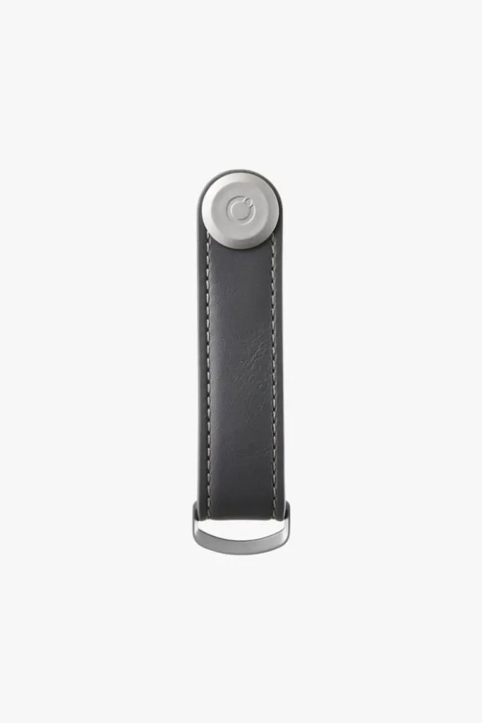 Orbitkey 2.0 Leather - Charcoal / Grey