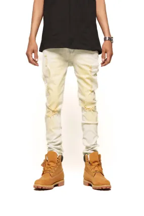 PHEELINGS CLEAR THE AIR SKINNY DENIM (LIGHT BLUE/SAND)