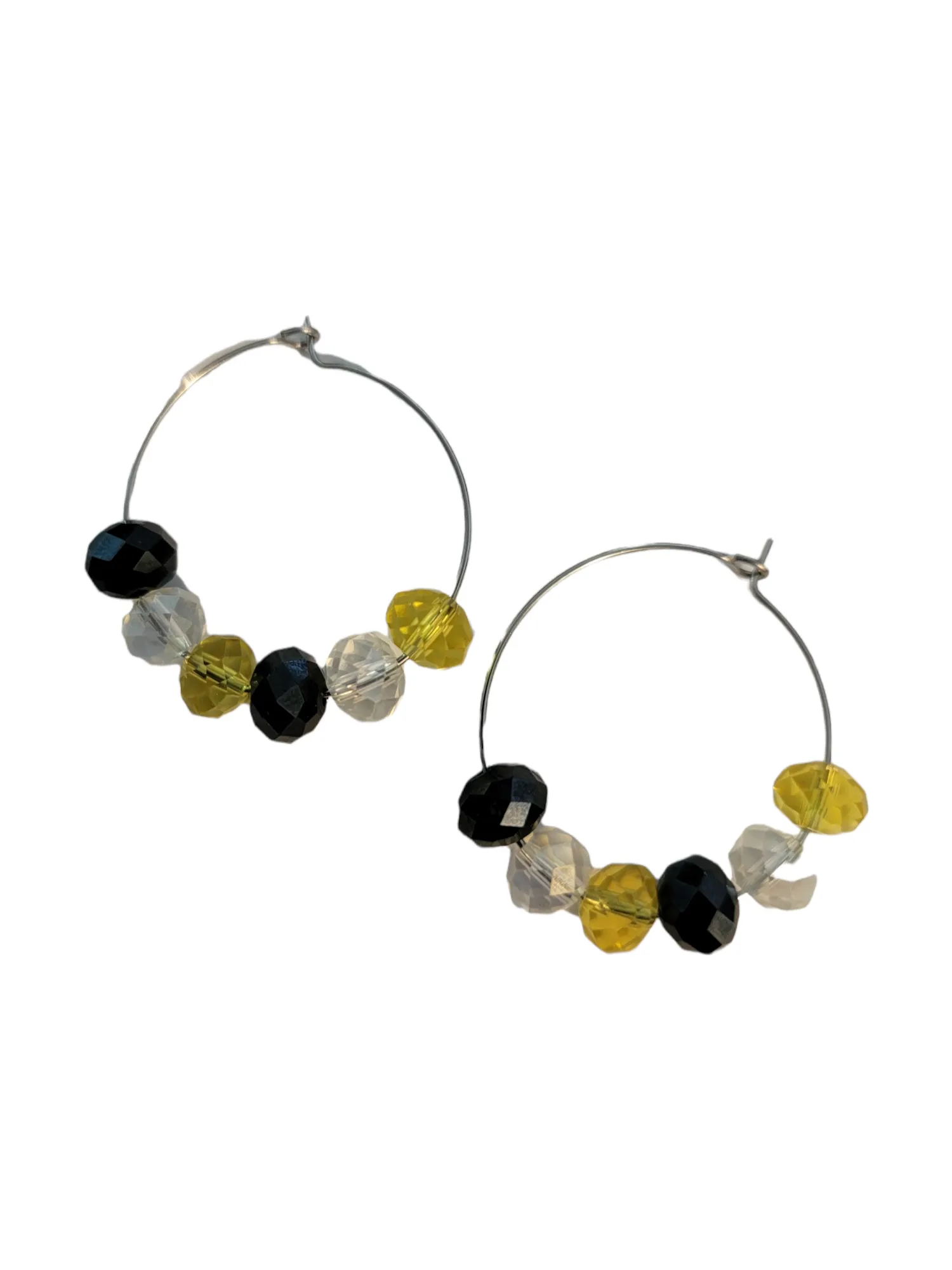 Pittsburgh Black & Gold Sports Team Spirit Jewelry