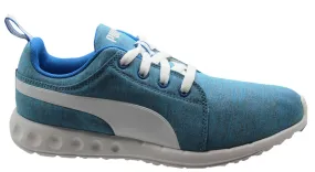 Puma Carson Runner Heather Mens Trainers Running Shoes Blue Lace 188485 01 B69A