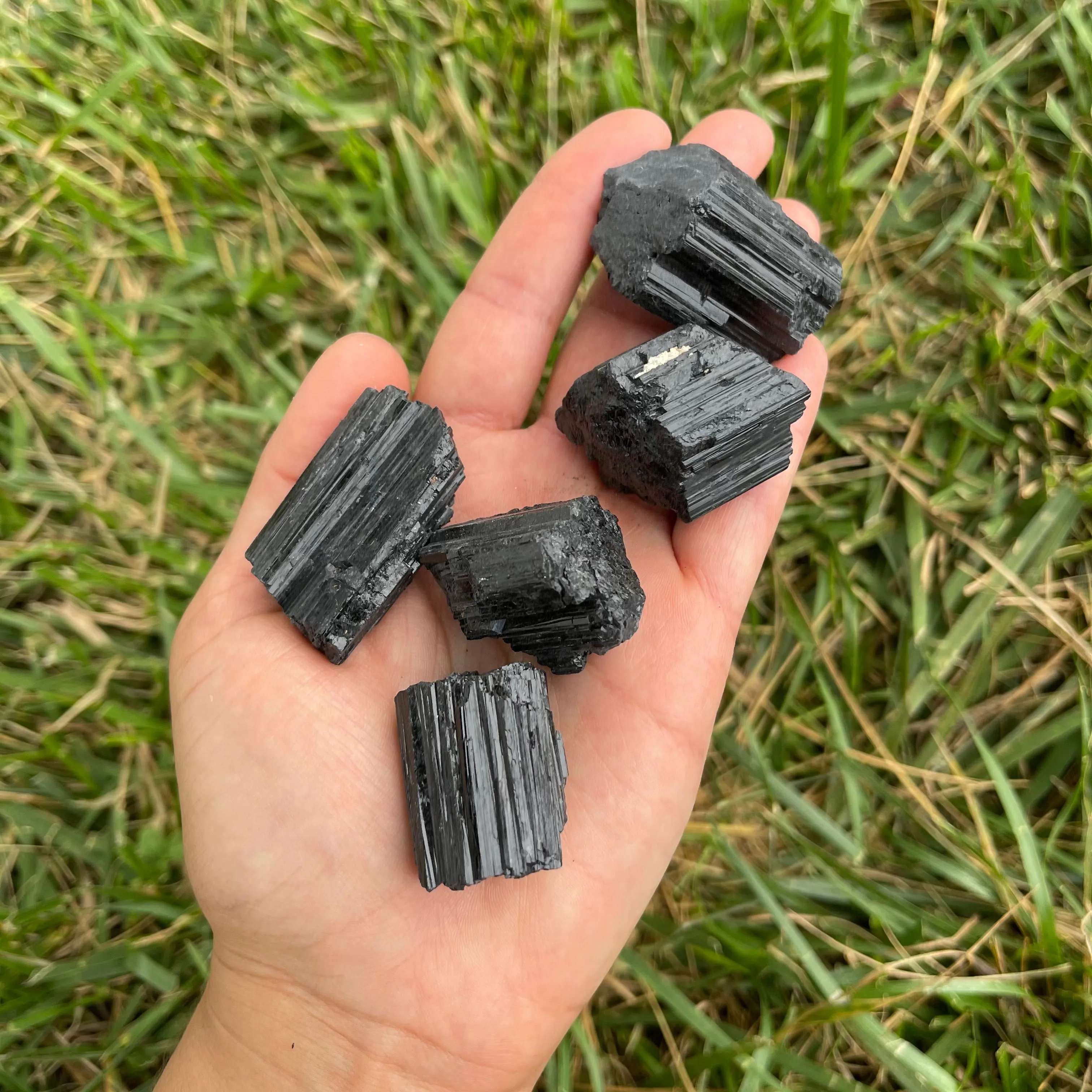 Raw Natural Black Tourmaline Crystal