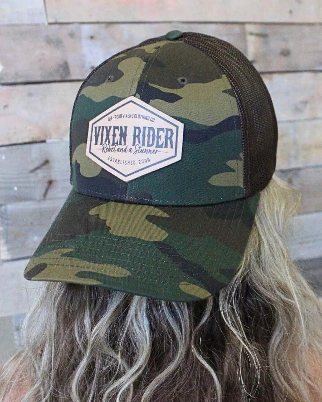 Rebel Camo Trucker