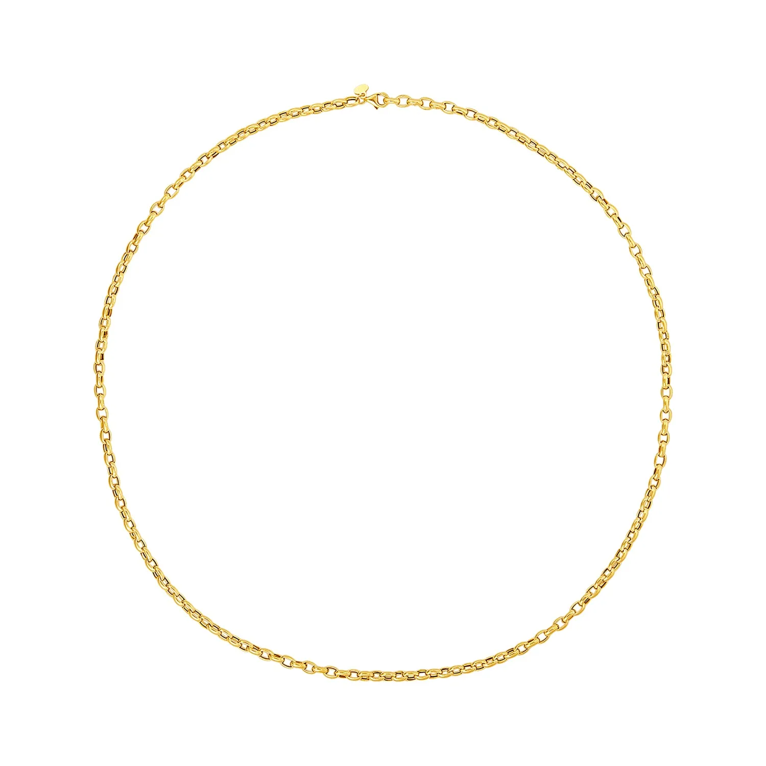 Round Link Chain Necklace