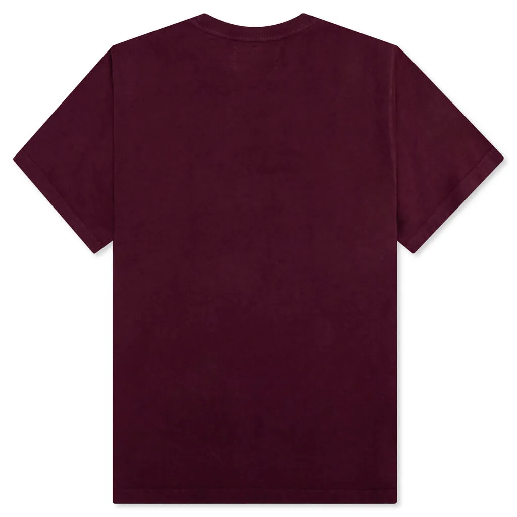 Scottsdale Core Logo Tee - Ox Blood Red