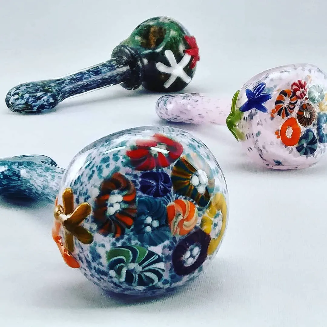 Seascape Frit Hand Pipe