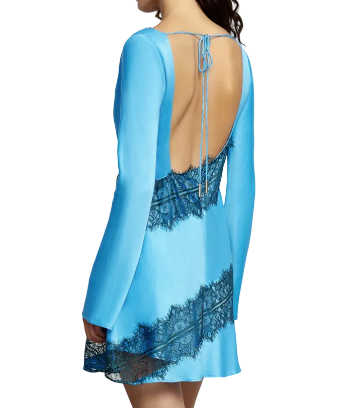 Significant Other Blue Helaina Mini Dress UK 6