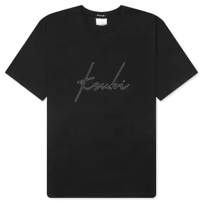 Skripture Kash S/S Tee - Jet Black