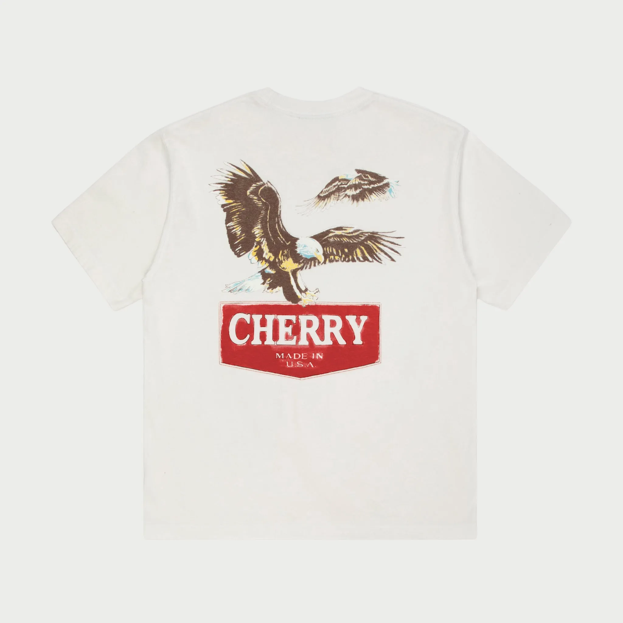 Soaring Eagle Pocket Tee (Vintage White)