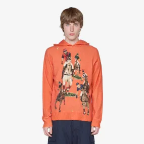 The Five Horsemen Hooded Sweater Spectrum Orange