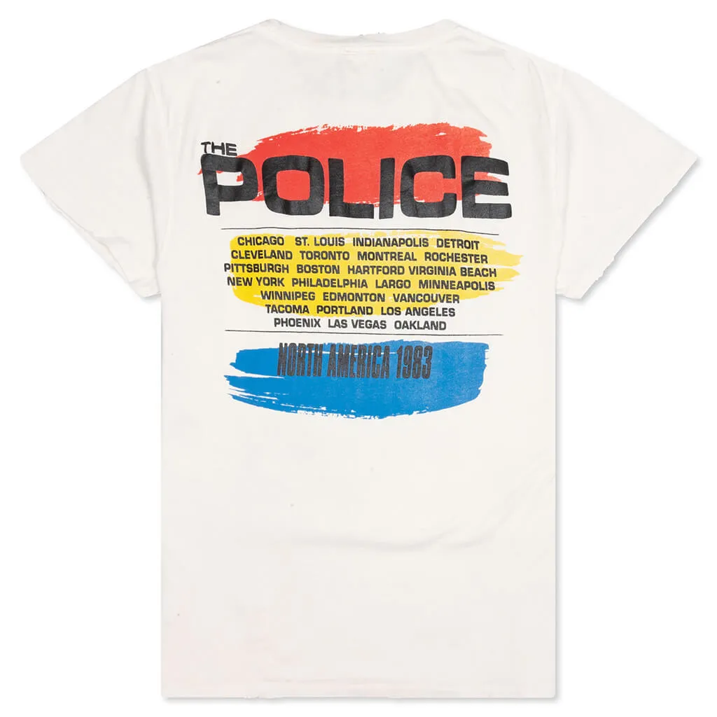 The Police N American Tour - Off White