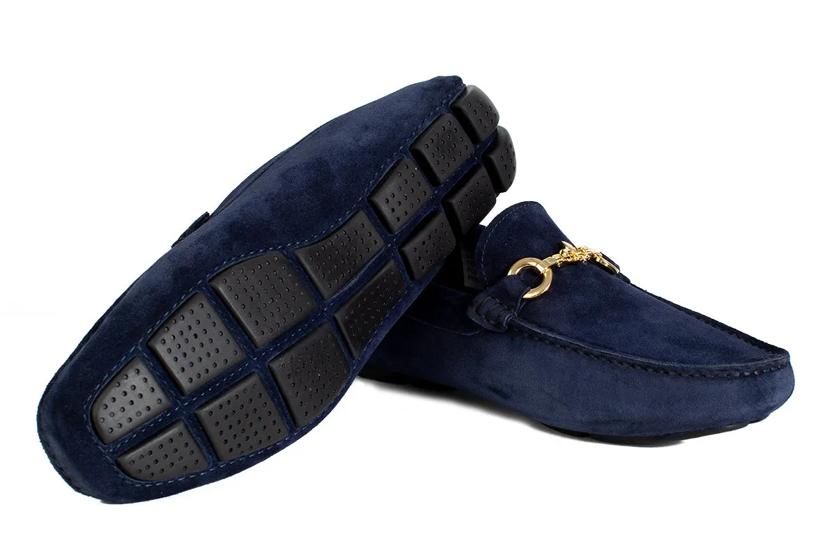 The Woods Bit Driving Loafer - Blue Suede