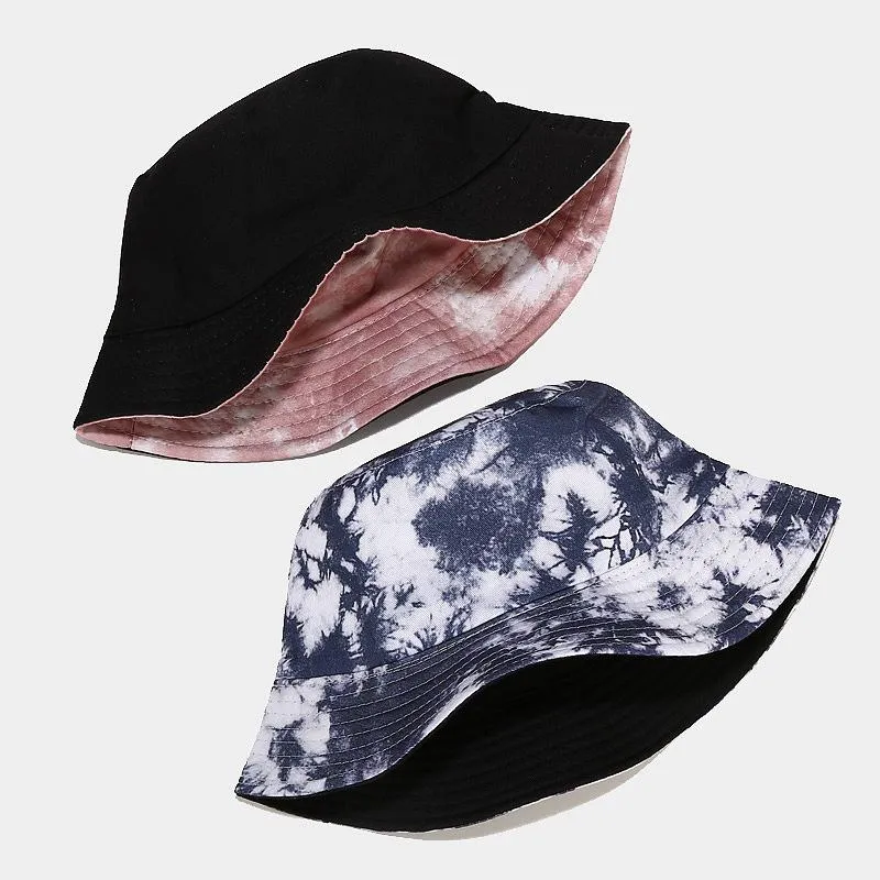 Tie-dye Women's Summer Bucket Hat Outdoor Beach Cap