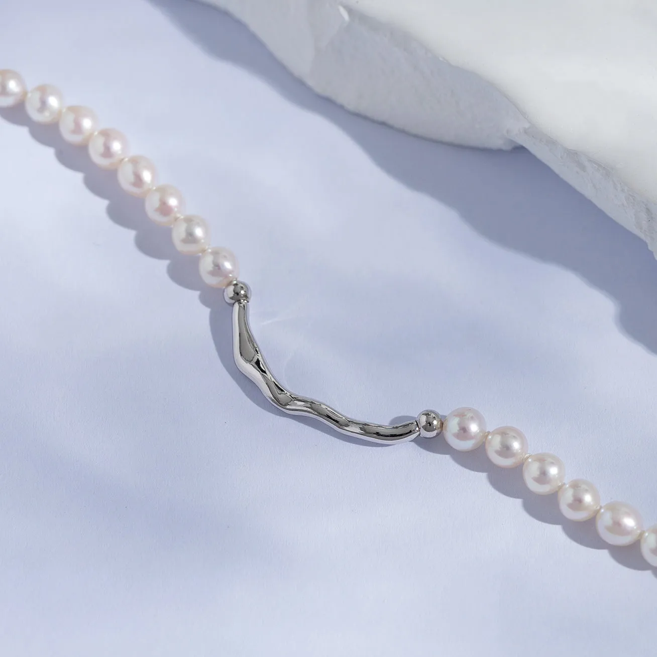 Top Grade Freshwater Pearl Bracelet WB00192 | FLUID