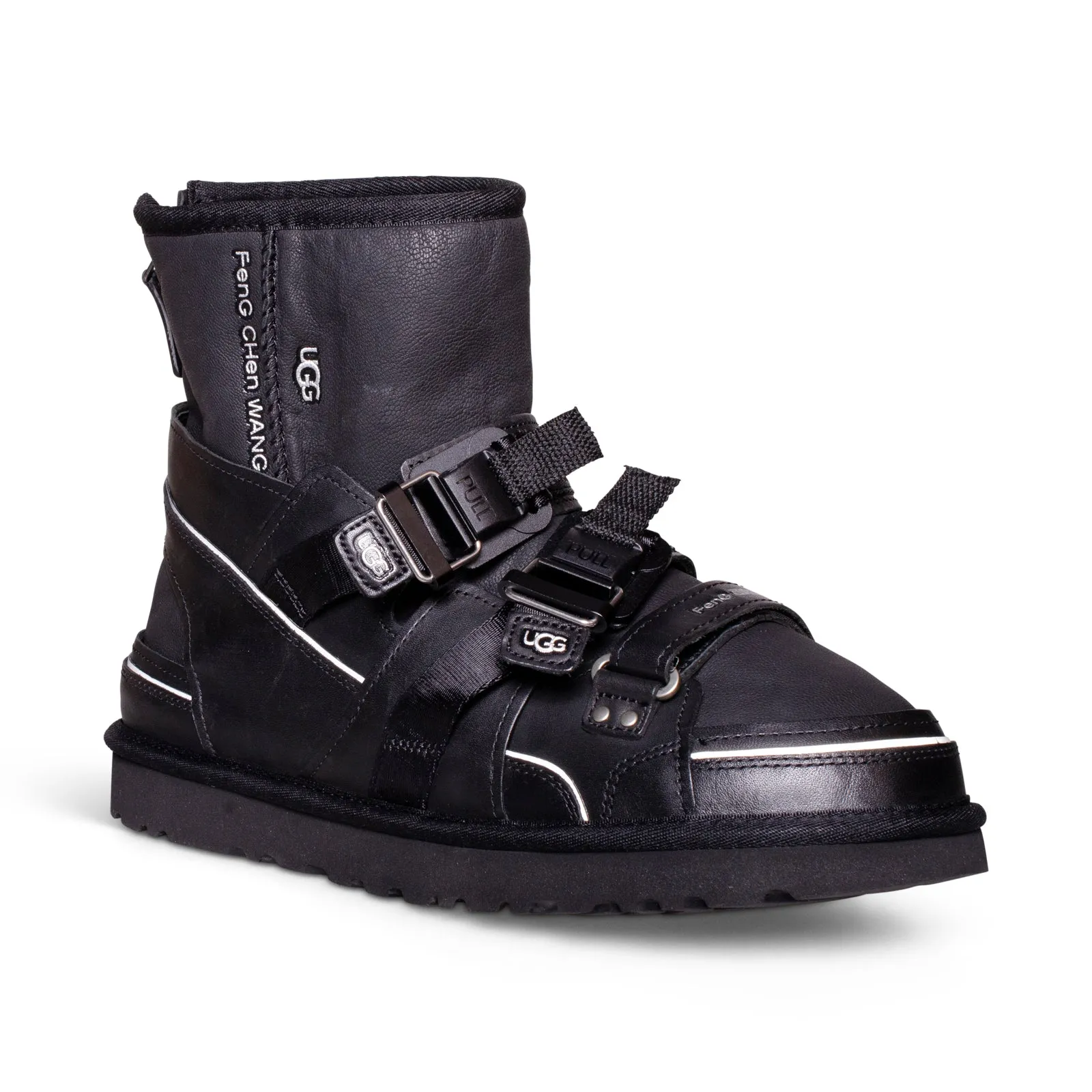 UGG X Feng Chen Wang Sandal Black Boots - Women's