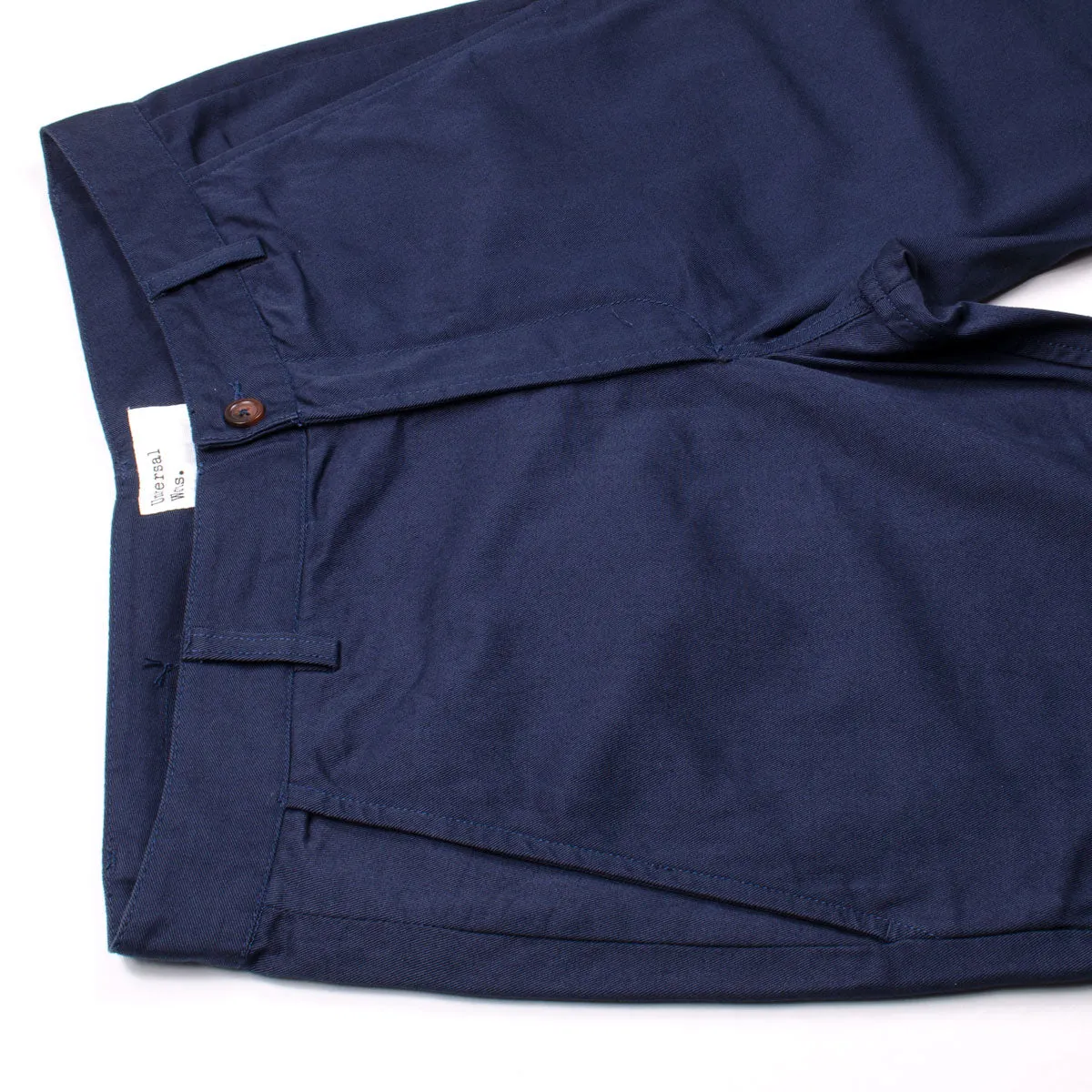 Universal Works - Aston Pant Twill - Navy