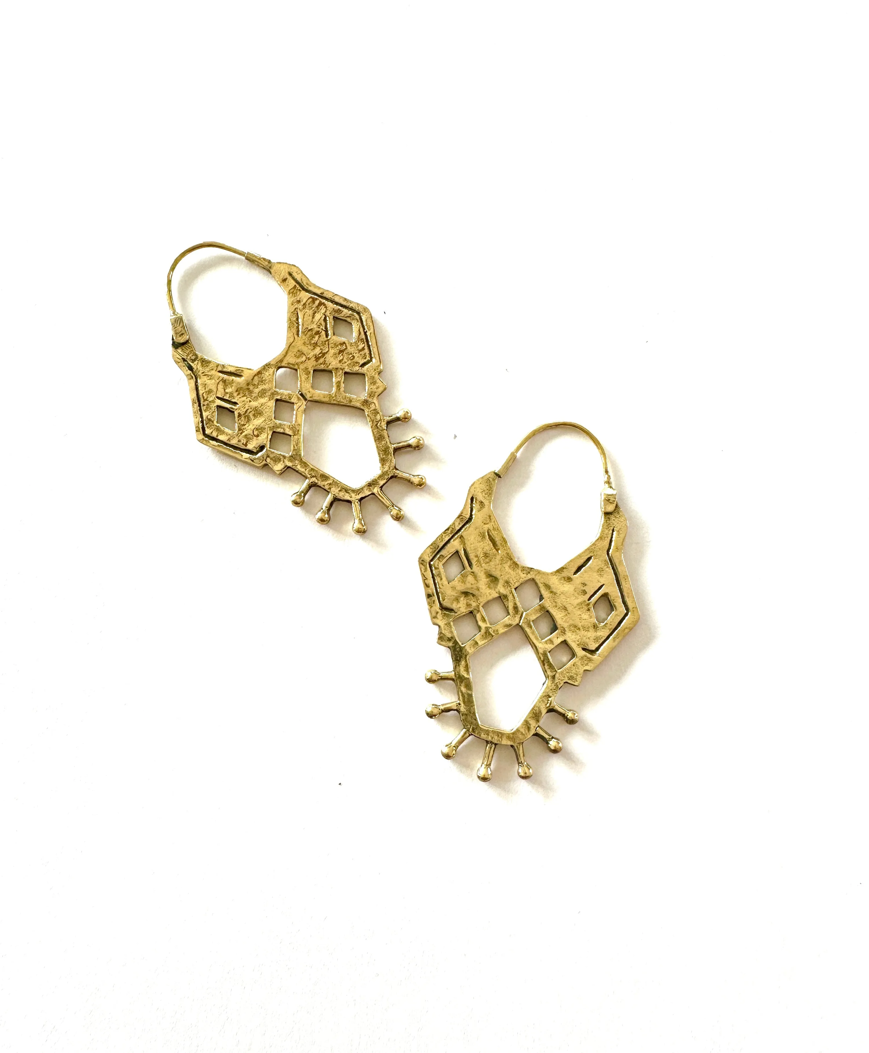 Valini Brass Earring