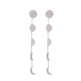 Vama | Areeh Earrings | Metal-Sterling Silver | Finish-Matt