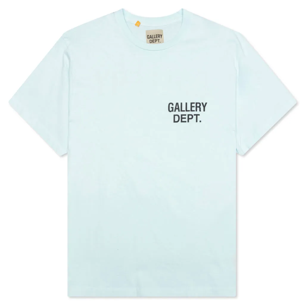 Vintage Souvenir Tee - Baby Blue