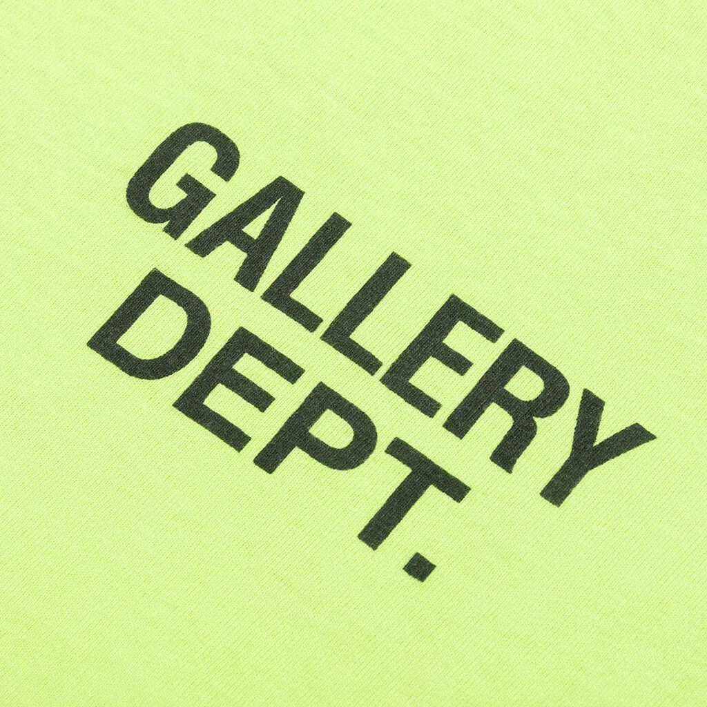 Vintage Souvenir Tee - Lime Green