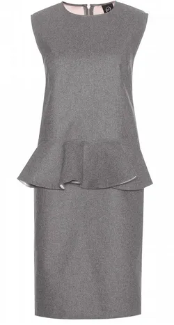 Wool-blend Valace Dress